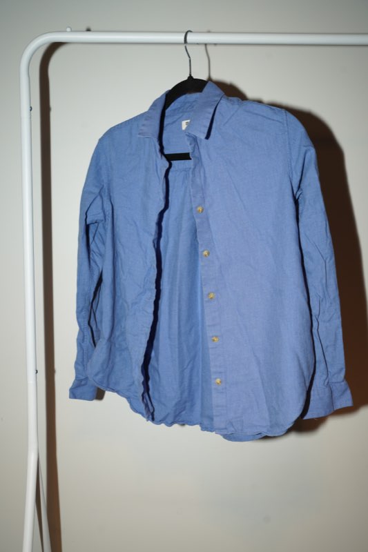 Uniqlo Blá skyrta
