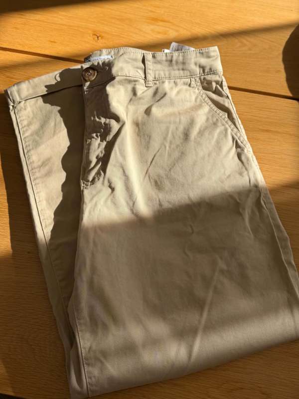 HF Zara buxur drapp 42