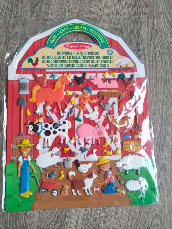 Puffy Stickers Farm