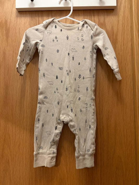 Carters Náttg Brúnn með ísbjörnum
