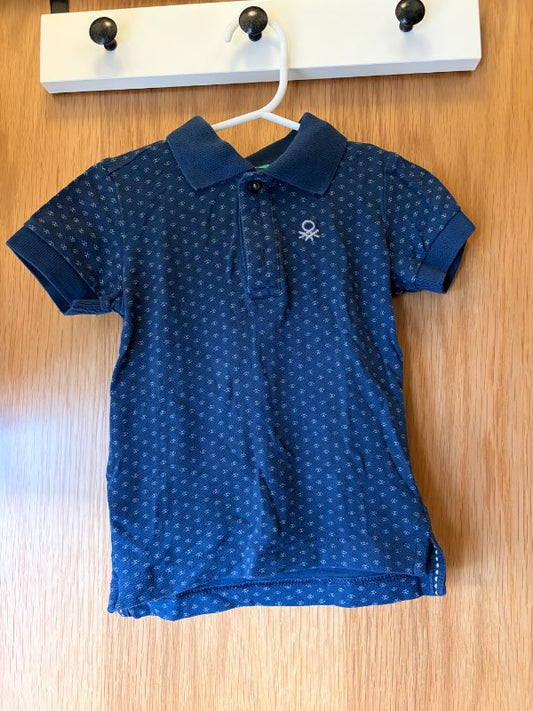 uni. Beneton Polo bolur blár