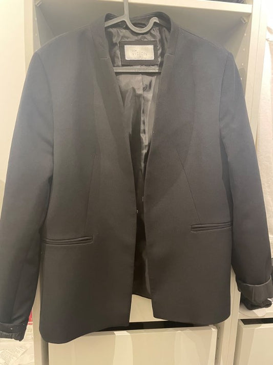 Svartur blazer