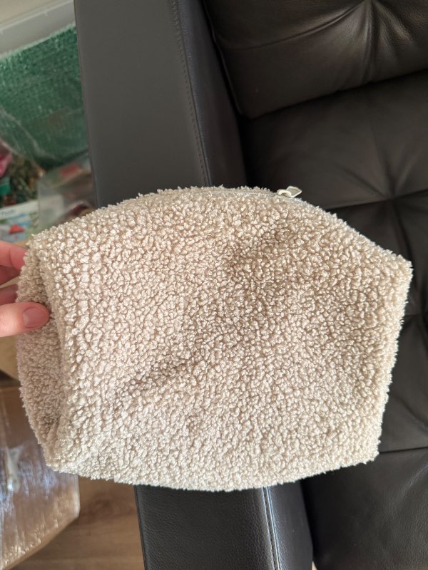 H&M home teddi cosmetics bag