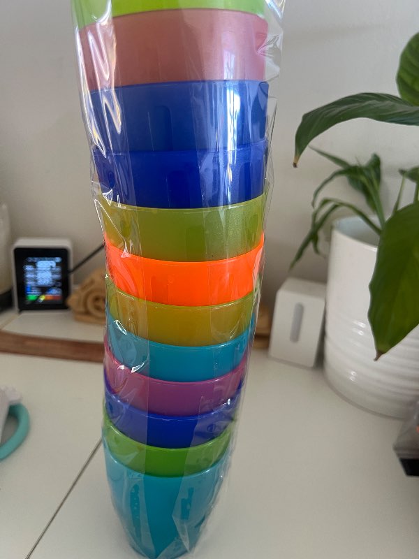 Plastic cups