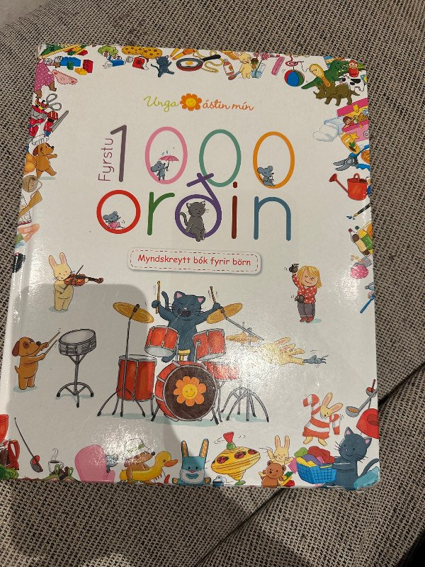 Bók, fyrstu 1000 orðin