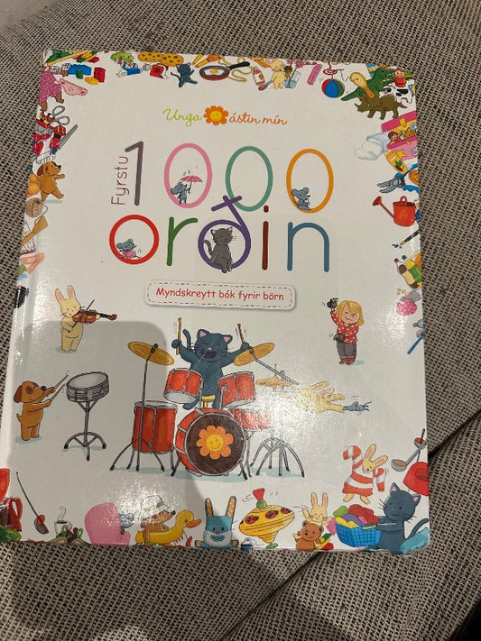 Bók, fyrstu 1000 orðin