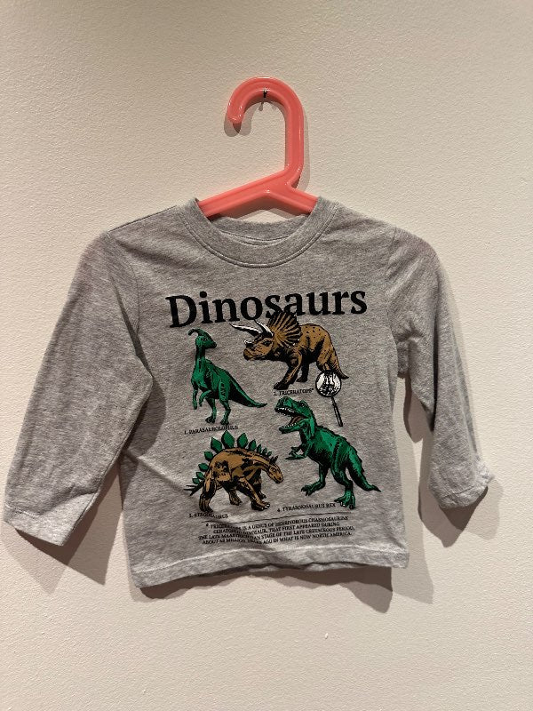 HM síðerma bolur risaeðlur