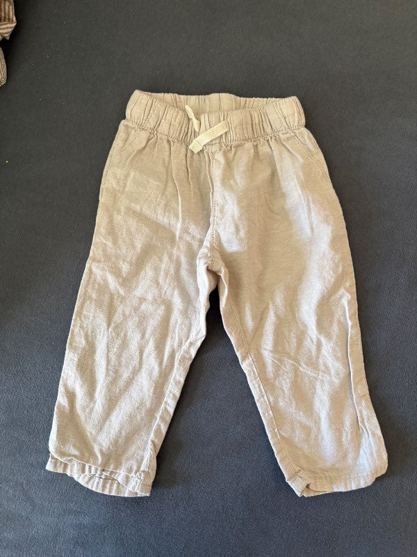 Lindex ljósar buxur