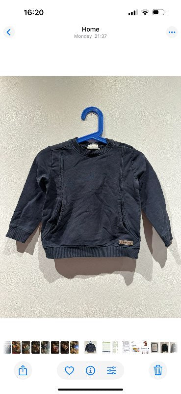 Enfant peysa navy
