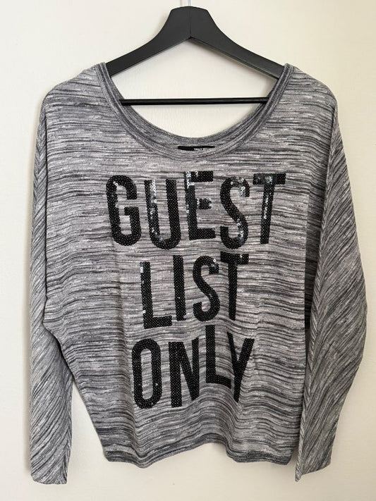 Tally Weijl gray blouse