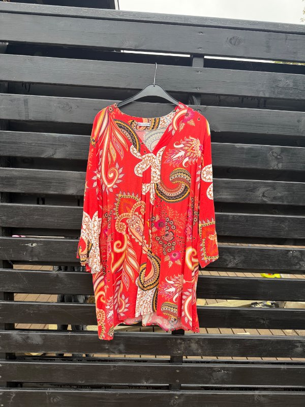 New collection kjóll orange