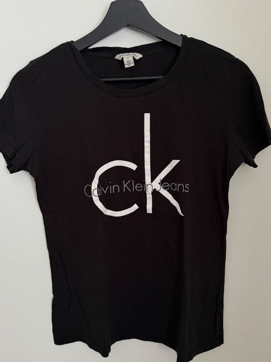 CALVIN KLEIN  BLACK T-shirt