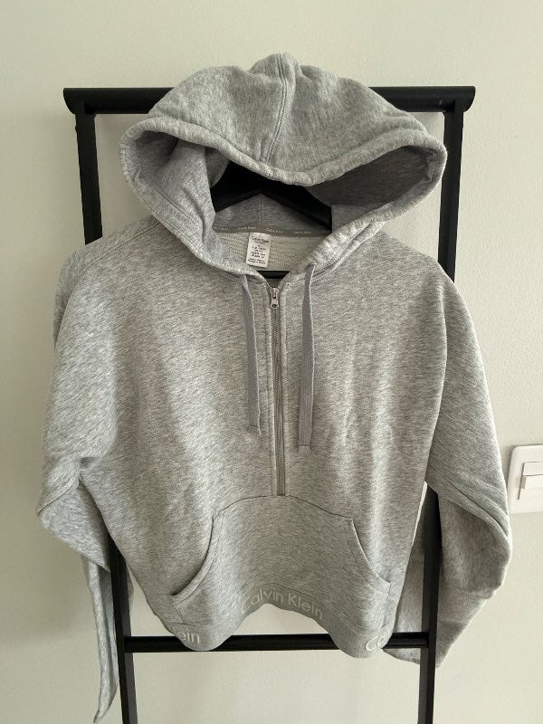 CALVIN KLEIN grey hoodie