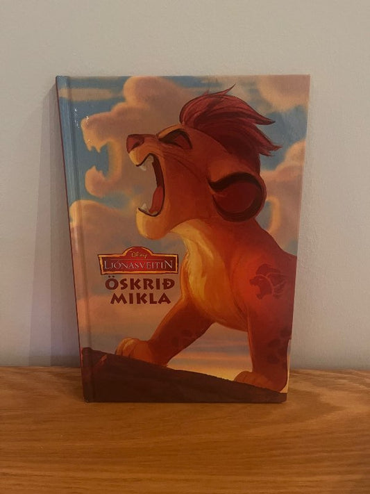 Disney bók Ljónasveitin