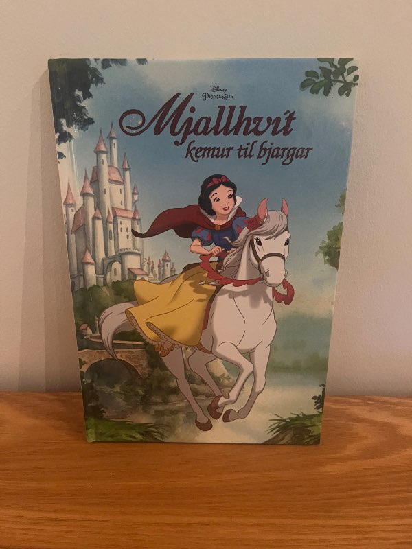 Disney bók Mjallhvít