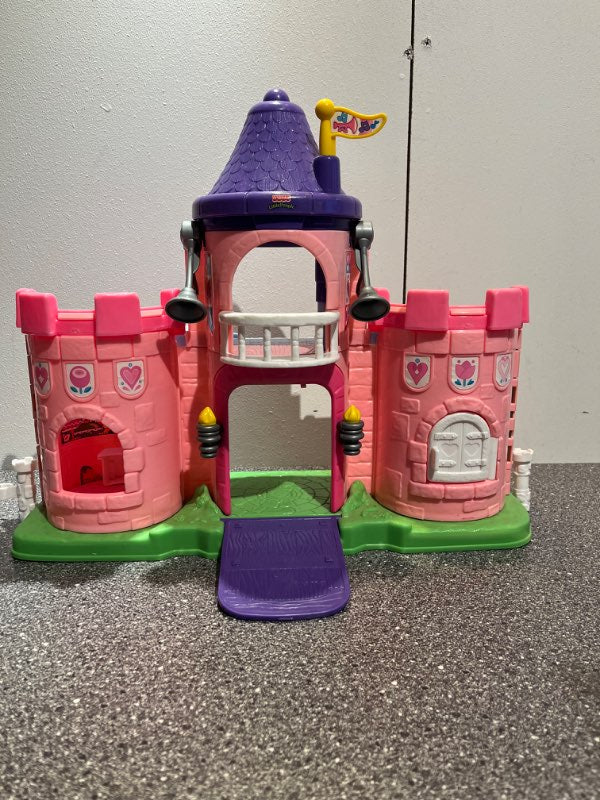 FisherPrice kastali bleikur