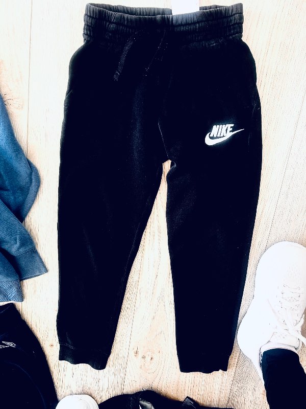 NIKE Joggingbuxur m. stroffi