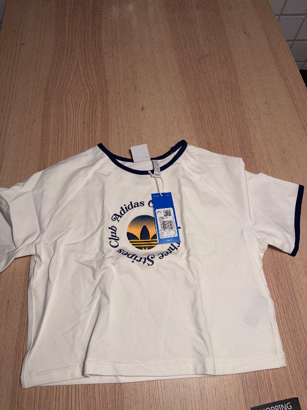Adidas white tshirt