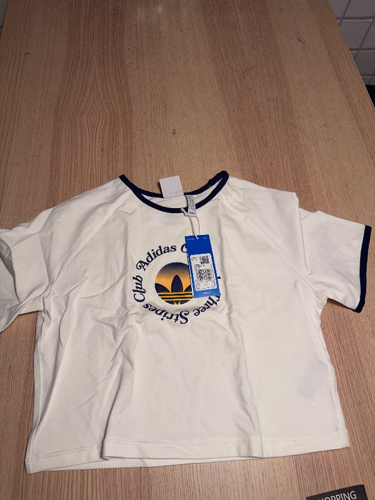 Adidas white tshirt