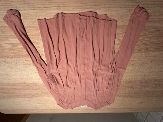 Promod peach blouse