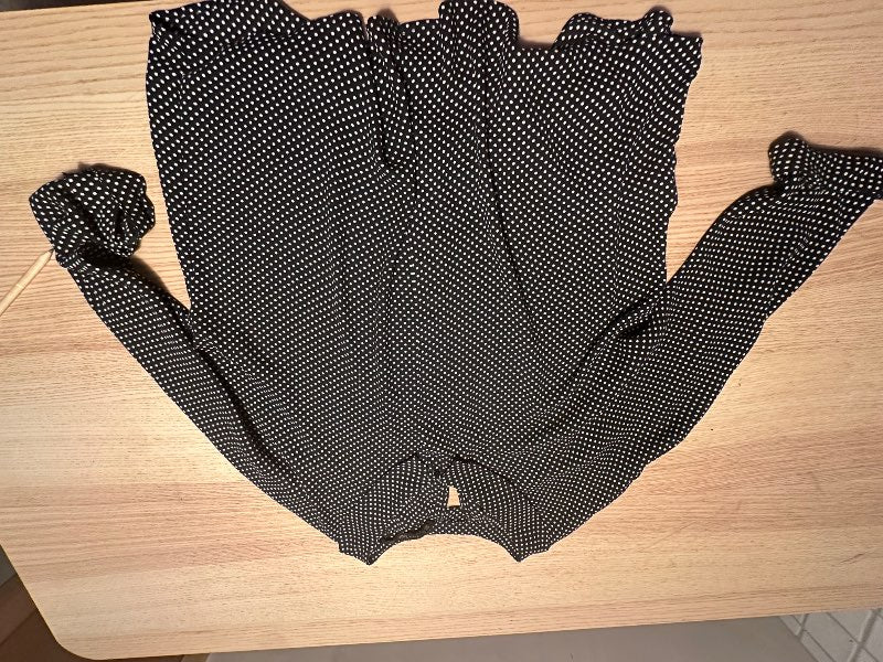 Zara dots blouse