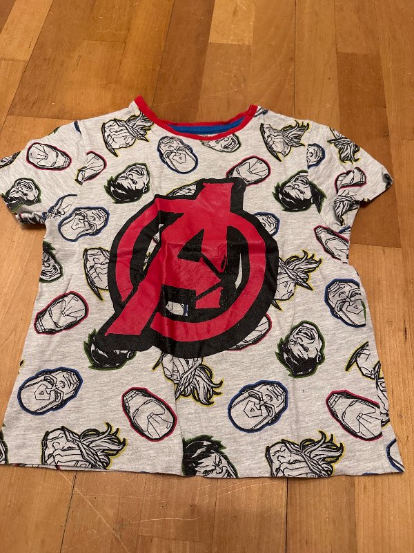 Avengers ss pajama set