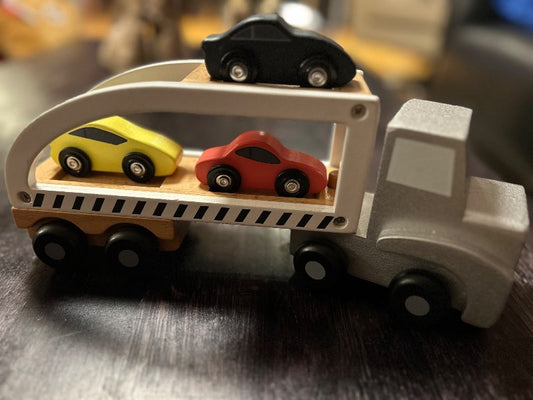 Bílalest  - 3 litlir bilar