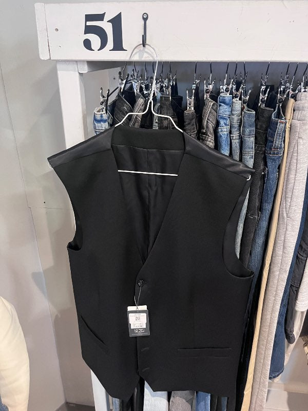 Dressmann vesti svart NÝTT