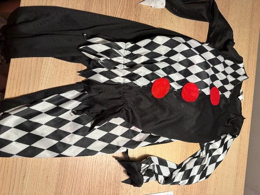 Harlequin costume lítið notuð