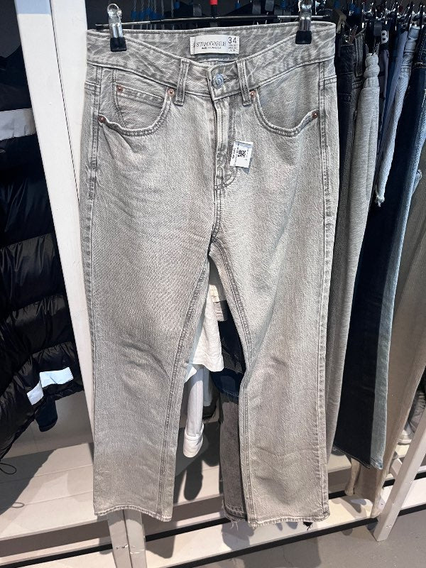 Stradivarius gallabuxur grár