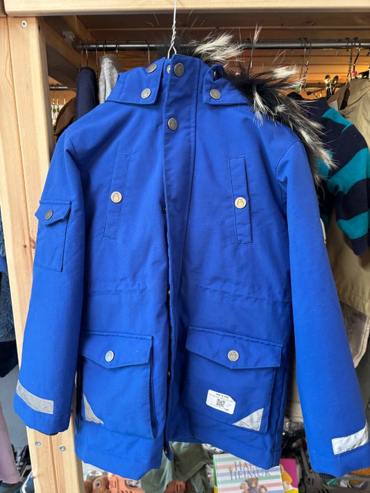 Cintamani úlpa blá með loði