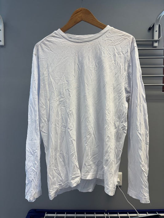 H&M hvítur síðermabolur