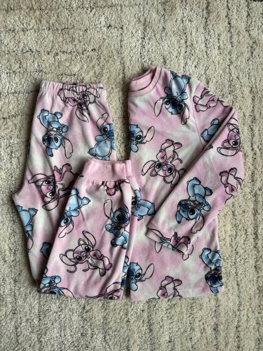 Stitch náttföt flís