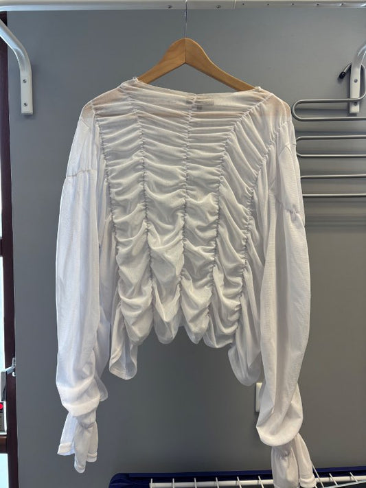 Sage x Gallerí 17 hvít blússa