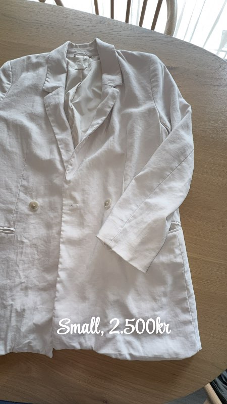 Ljós blazer