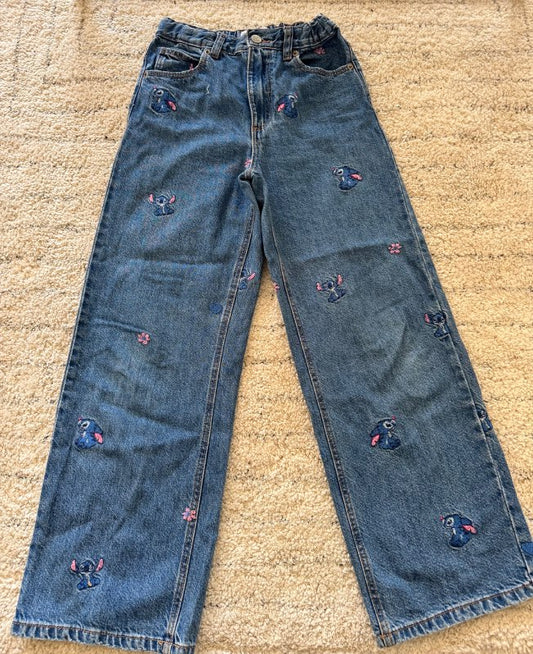 Zara Stitch gallabuxur