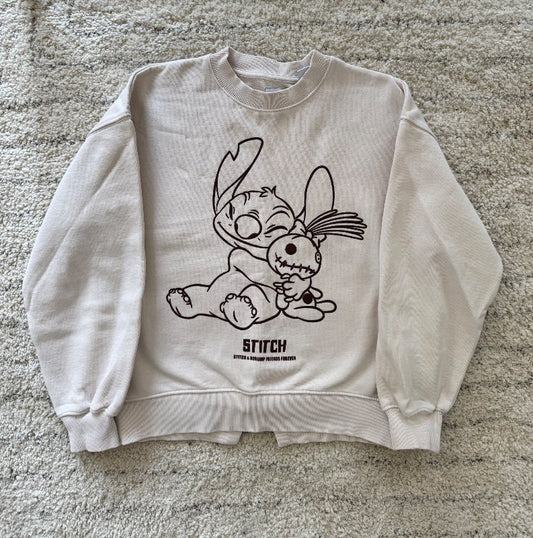 Zara Stitch peysa ljós