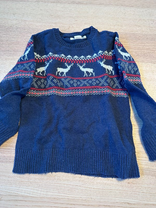 Xmas peysa blue