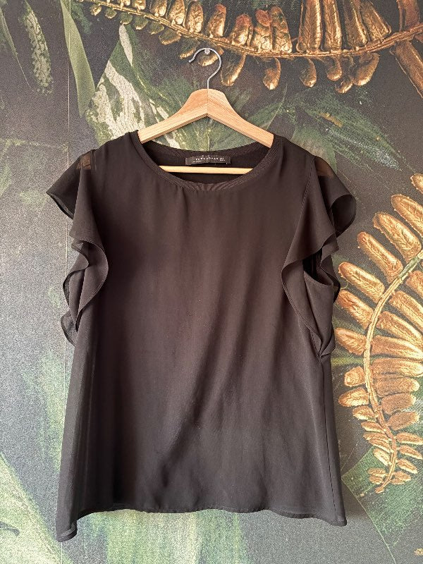 ZARA blouse black