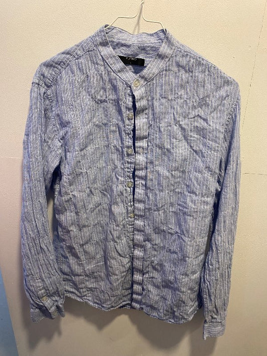 Ljósblá krumpuskyrta