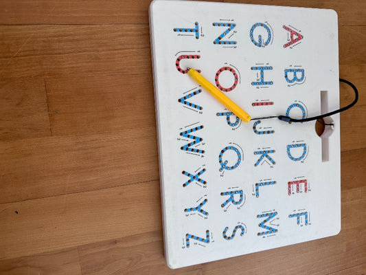 Alphabet writing