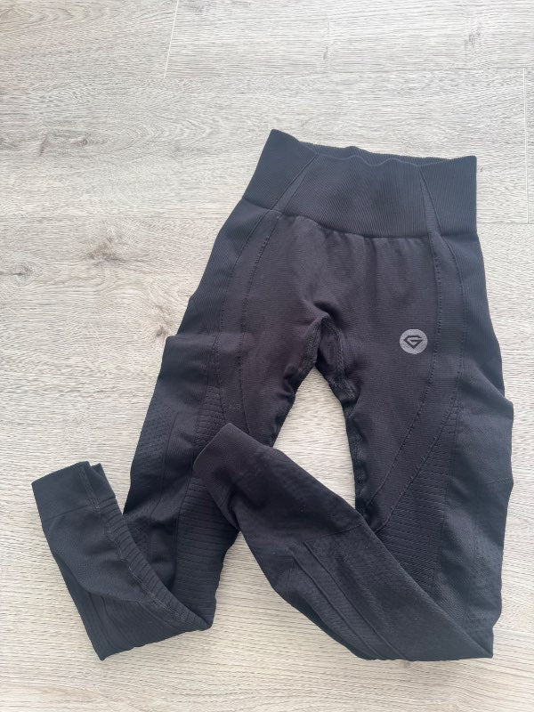 Leggings Gym Glamour Black