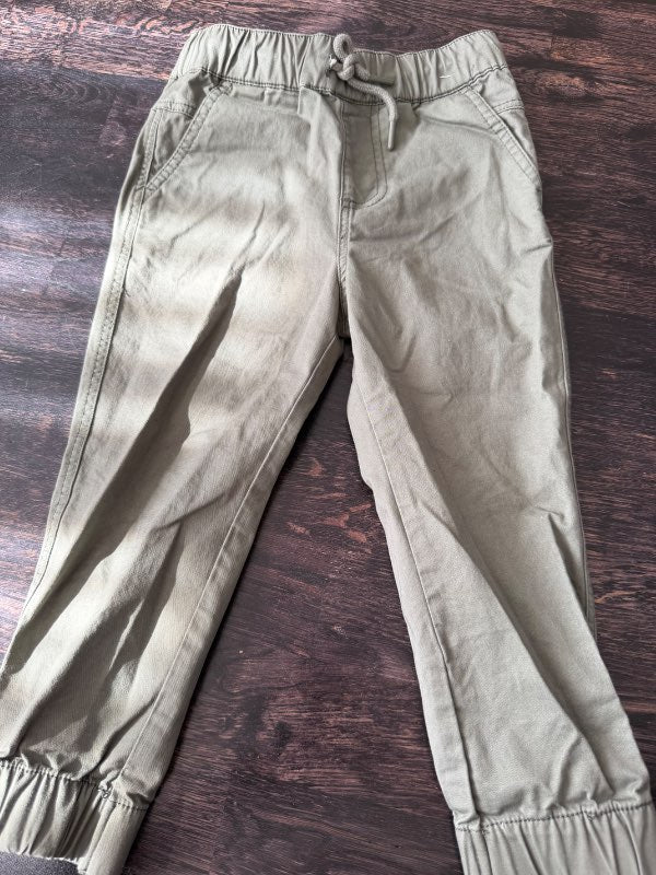 Buxur grænar cotton kids