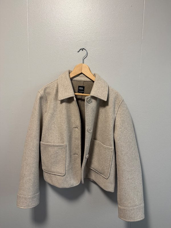 wool jacket ZARA