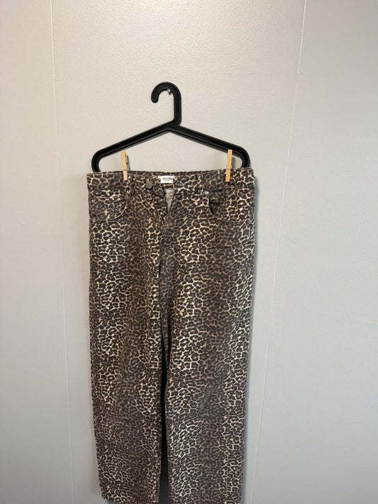 Leopard gallabuxur Pull&Bear
