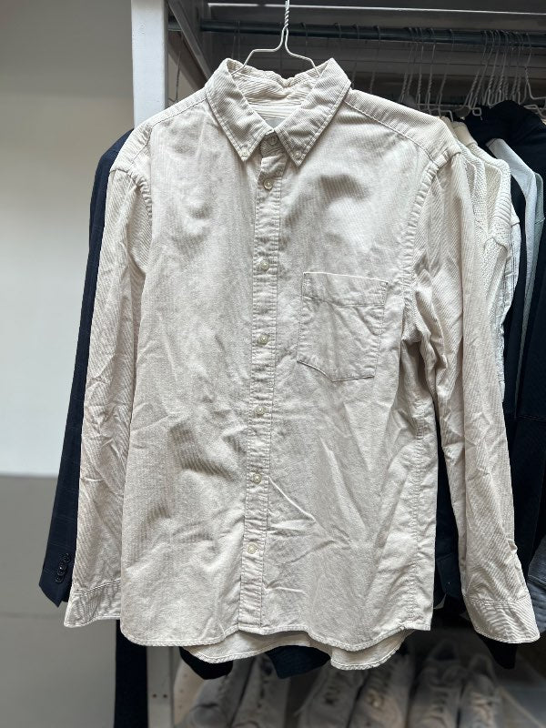 H&M skyrta - Corduroy - Beige