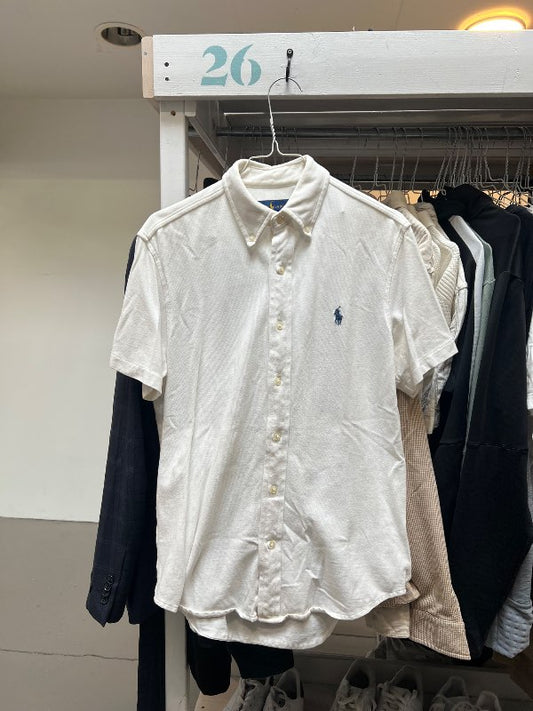 Ralph Lauren Stutterma Skyrta - Hvít