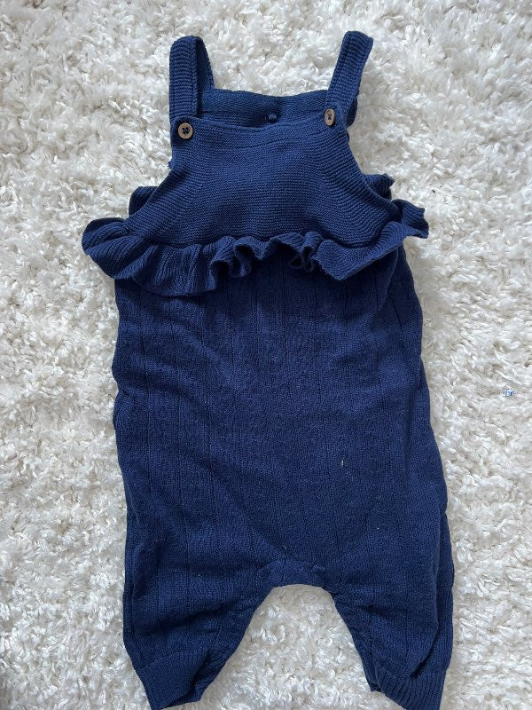 Blue jumpsuit