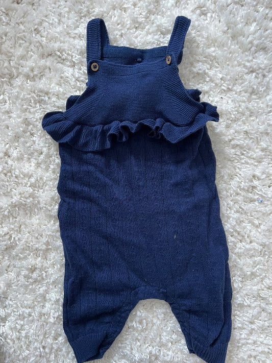 Blue jumpsuit