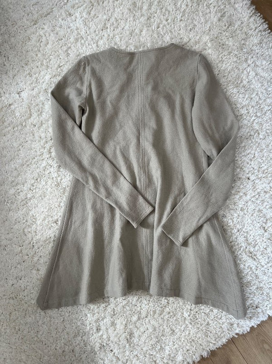 Women 100% Wool Beige Tunic